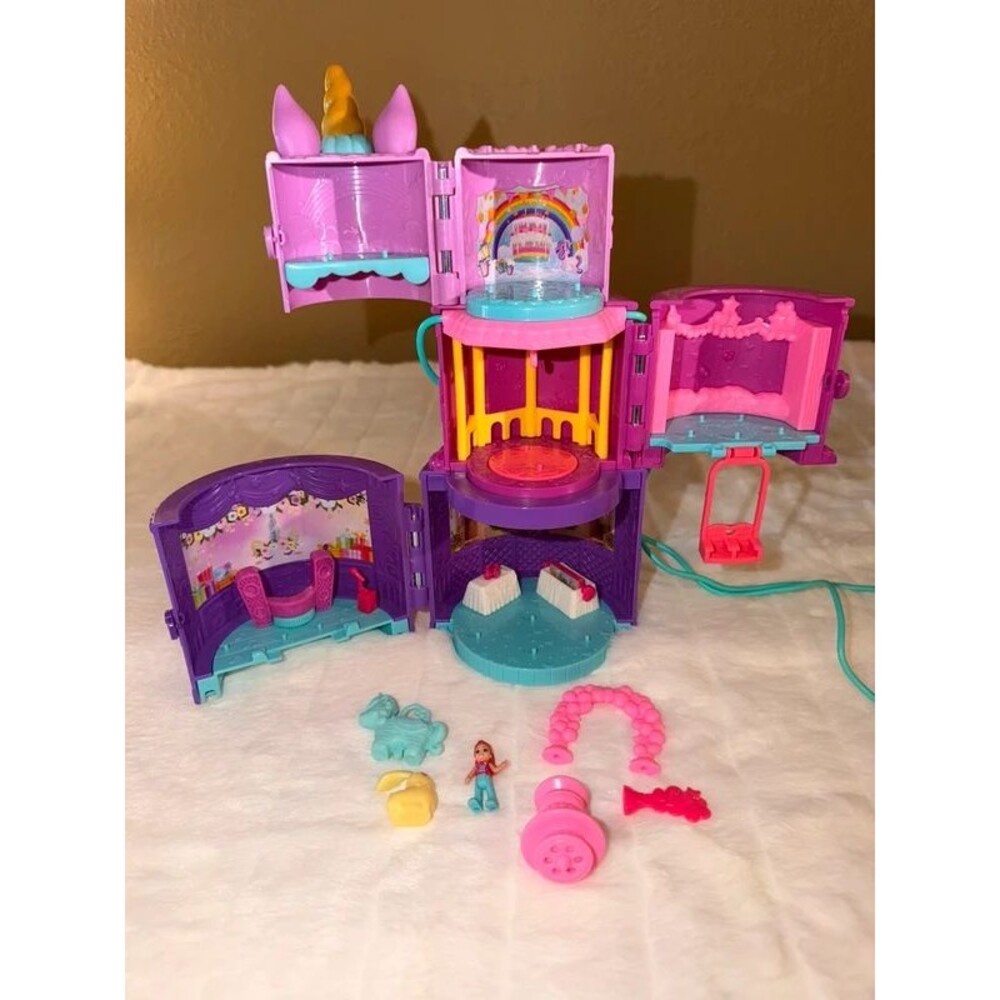 Polly pocket unicorn cake